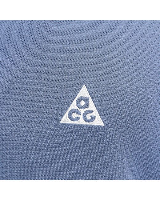 Nike Blue Medium Acg Dri-Fit Adv Lava Tree Uv Hoodie for men