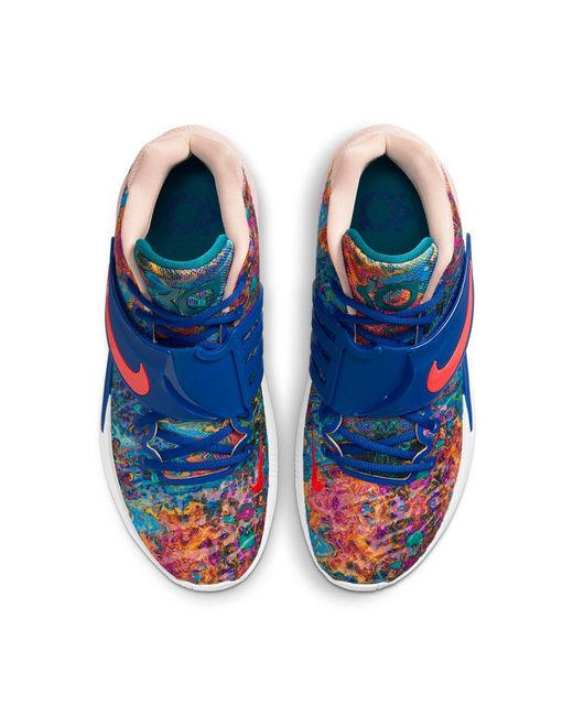 Nike Blue Kd 14 'Psychedelic' for men