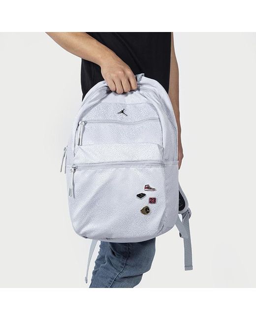 Nike Gray Pin Backpack 'Wolf'