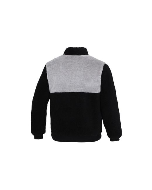 PUMA Black Sherpa Jacket for men