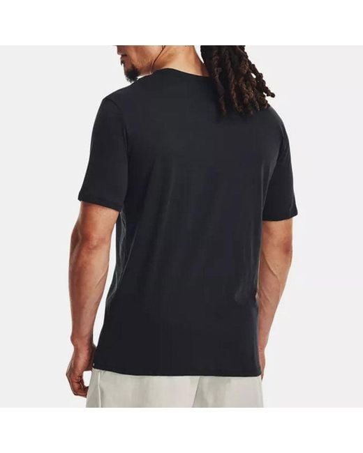 Under Armour Black Project Rock Training T-Shirt for men