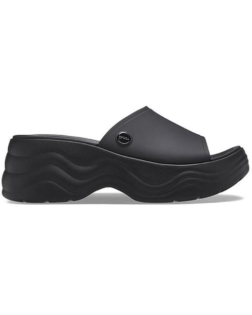 CROCSTM Black (Wmns) Skyline Slide Sandals