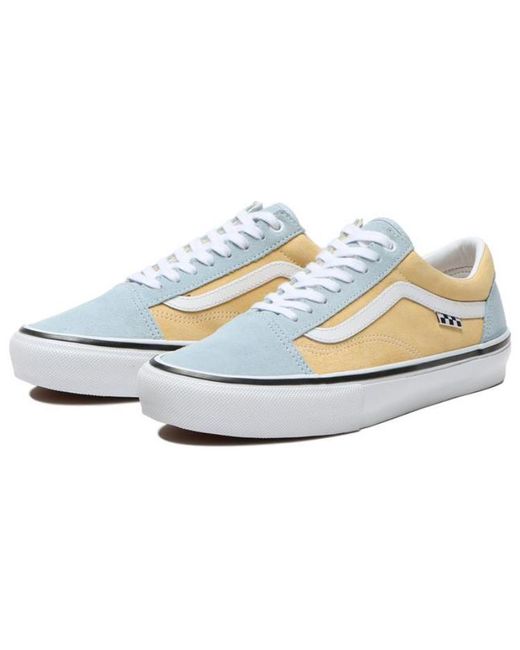 Vans White Skate Old Skool 'Winter Sky Impala' for men