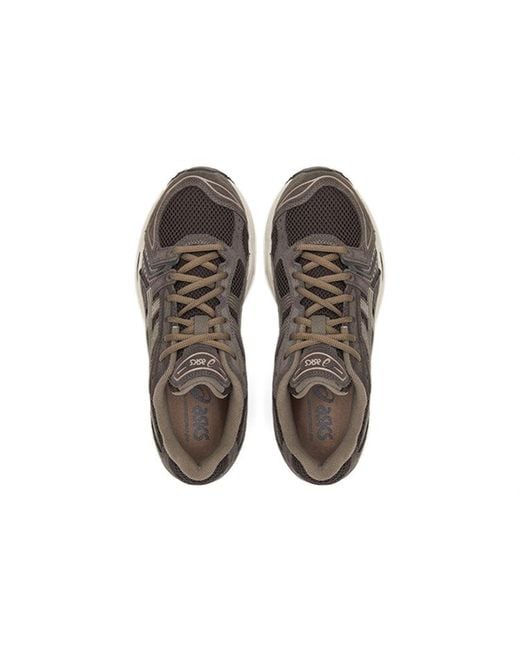 Asics Brown Gel-kayano 14 Leather And Mesh Mid-top Trainers for men
