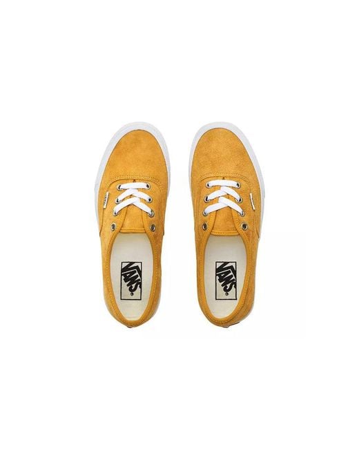 Vans Brown Authentic 'Pig Suede for men