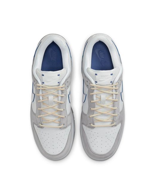 Nike White Dunk Low 'Wolf Pure Platinum' for men