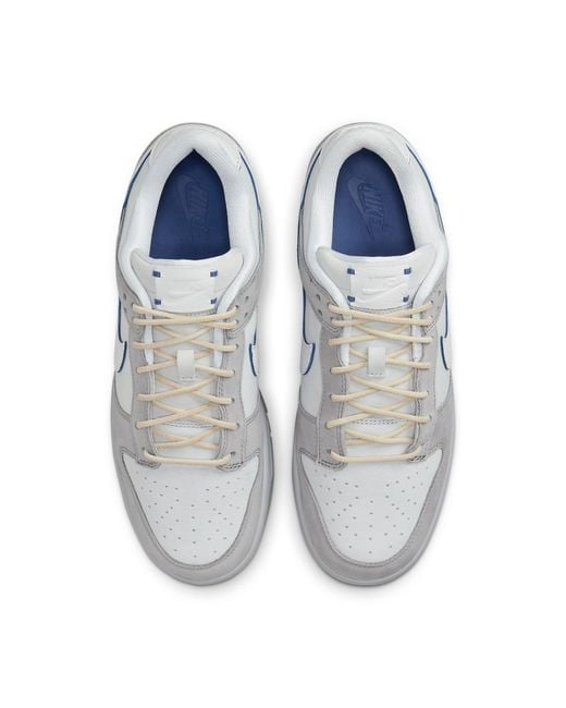 Nike White Dunk Low 'Wolf Pure Platinum' for men
