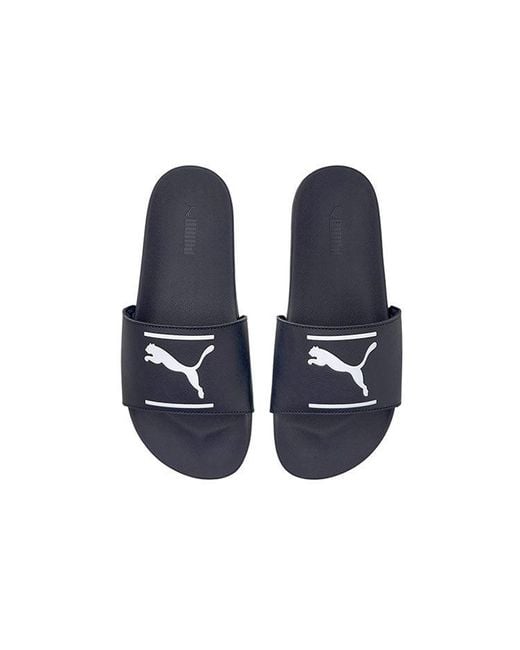 PUMA Blue Leadcat Future Comfort Slide for men