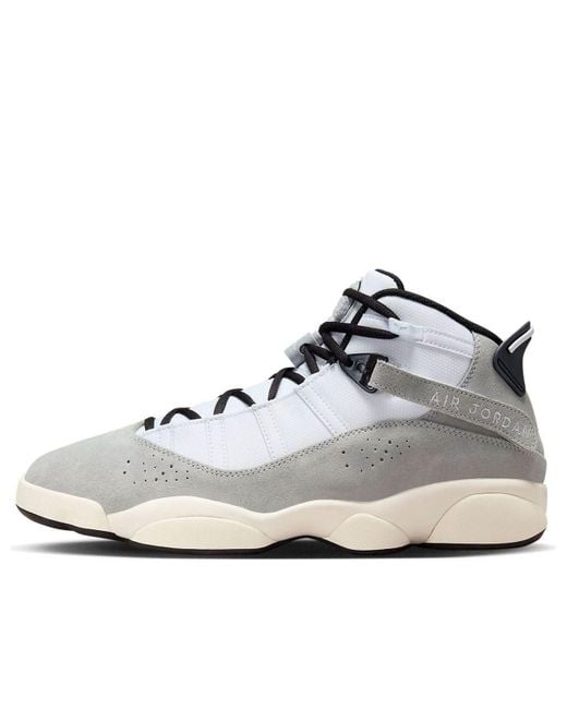 Nike White 6 Rings 'Cement' for men