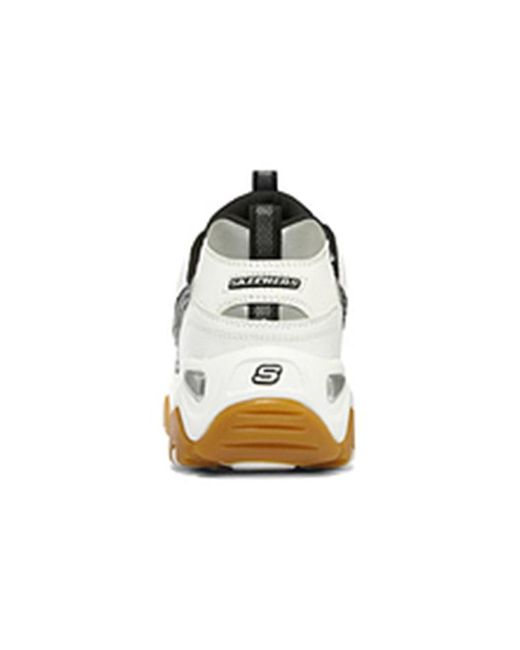Skechers White (Wmns) D'Lites 2.0