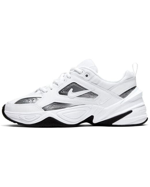 Nike White (Wmns) M2K Tekno Ess 'Metallic'