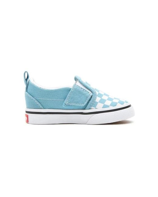 Vans Blue Slip-On K Shoes for men