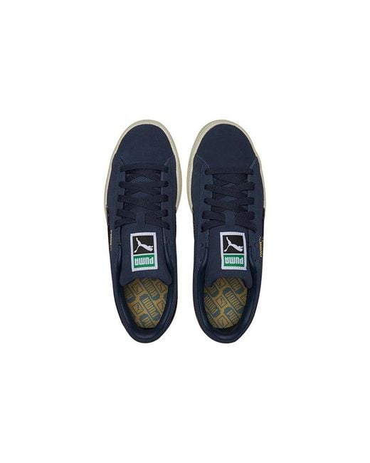 PUMA Blue Suede Classic Flannel Sneakers for men