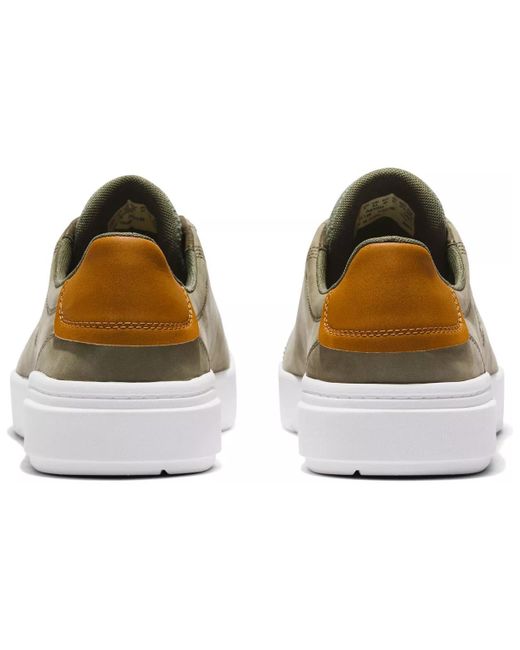 Timberland Brown Seneca Bay Oxford Sneakers for men