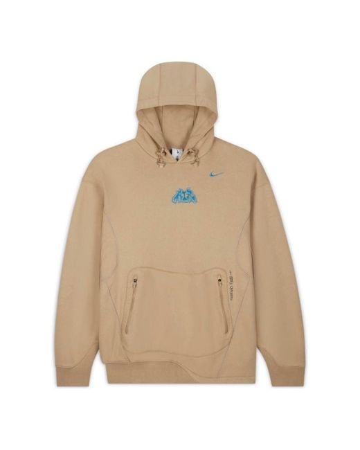 Nike Natural X Off- Fleece Hoodie Asia Sizing for men