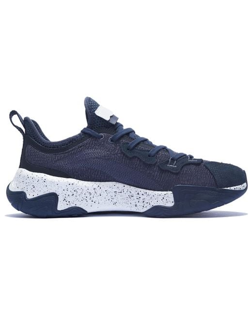Li-ning Blue X Jackie Chan Kungfu Sports Shoes for men