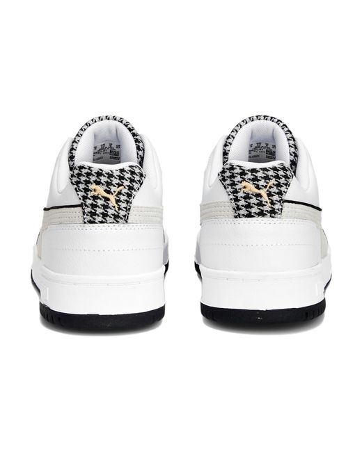 PUMA White (Wmns) Rbd Game Low Houndstooth