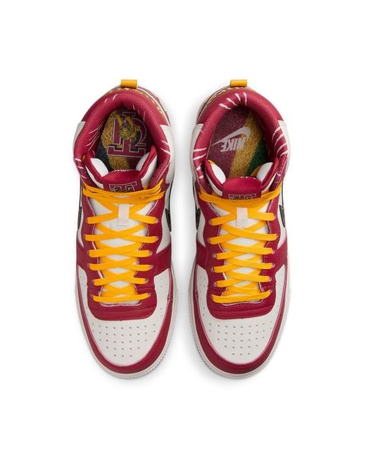 Nike Red X Tuskegee University Terminator High 'Golden Tigers' for men