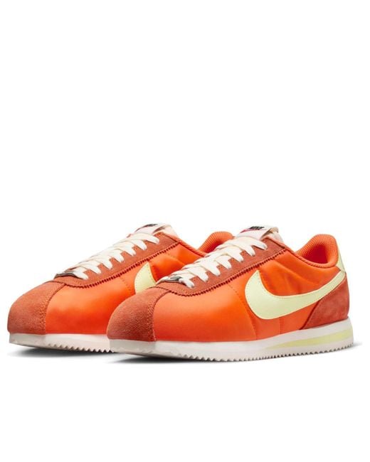 Nike Red (Wmns) Cortez Textile 'Safety'