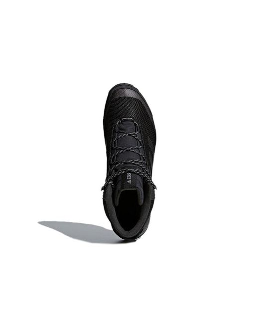 Adidas Black Terrex Tivid Mid Climaproof 'Core' for men