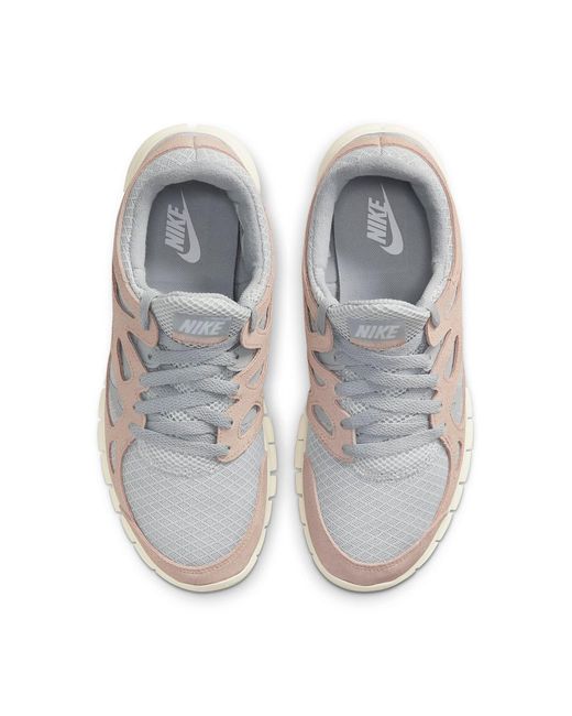 Nike White Free Run 2 'Wolf Fossil Stone' for men