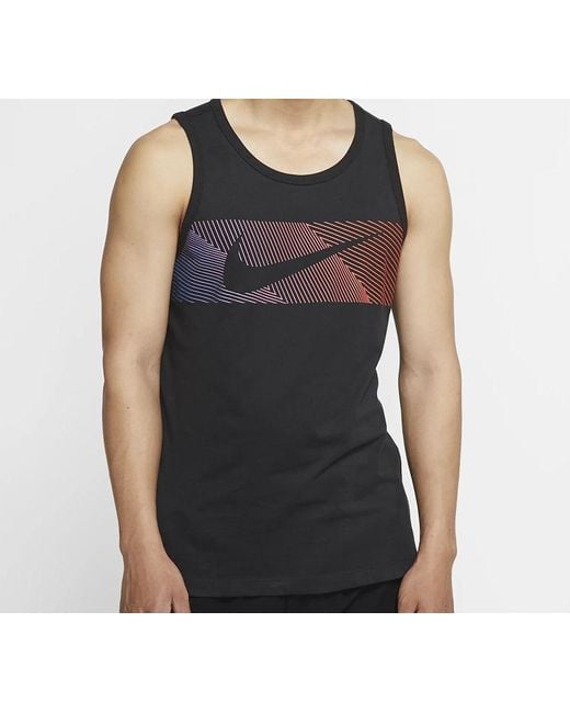 Nike Blue Dri-Fit Training Vest for men