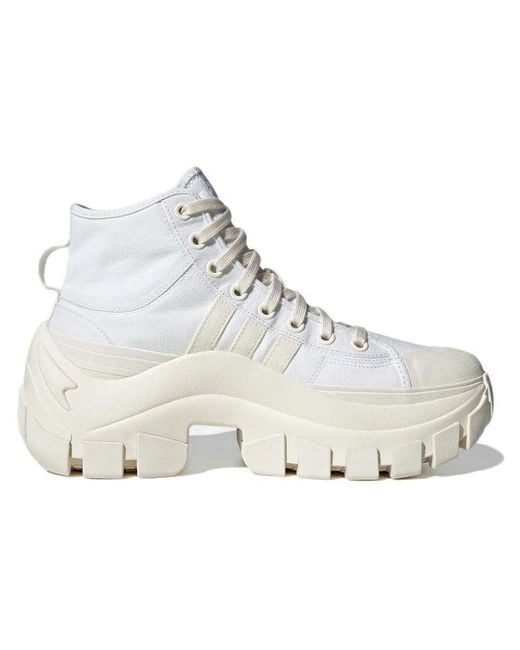 Adidas White Nizza Hi Xy22 for men