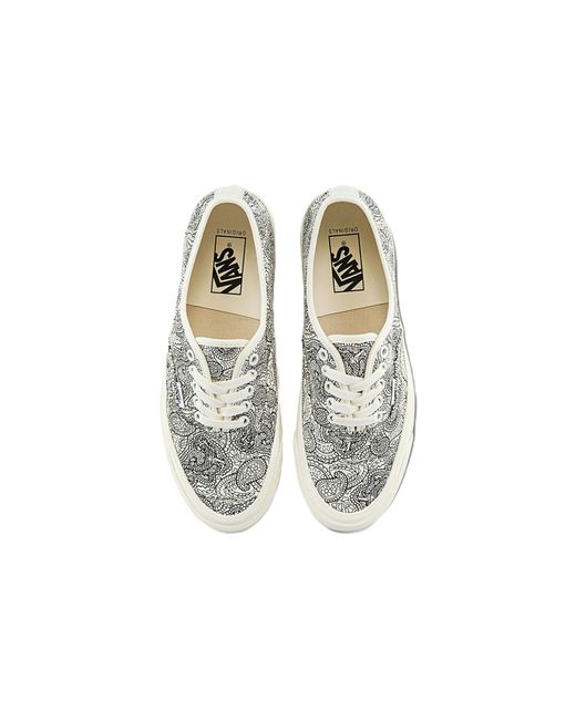 Vans White Og Authentic Lx 'Dragon' for men