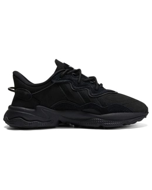 Adidas Black (Wmns) Ozweego Shoes 'Triple'