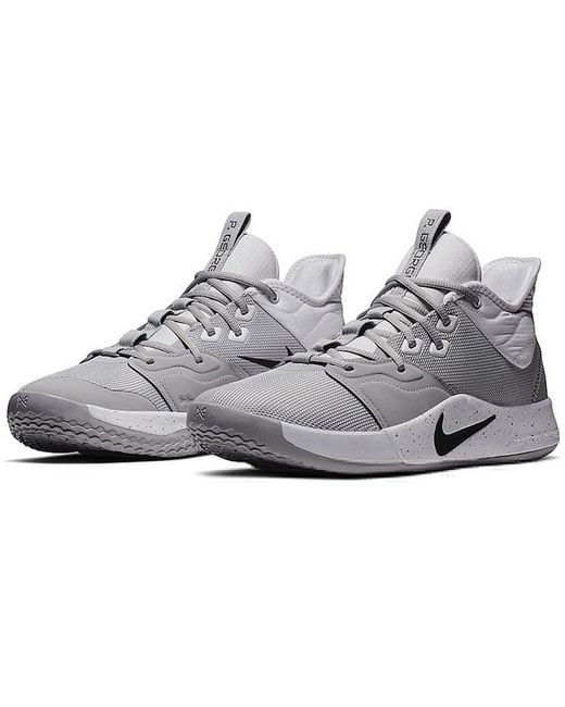 Nike Gray Pg 3 Tb 'Wolf' for men