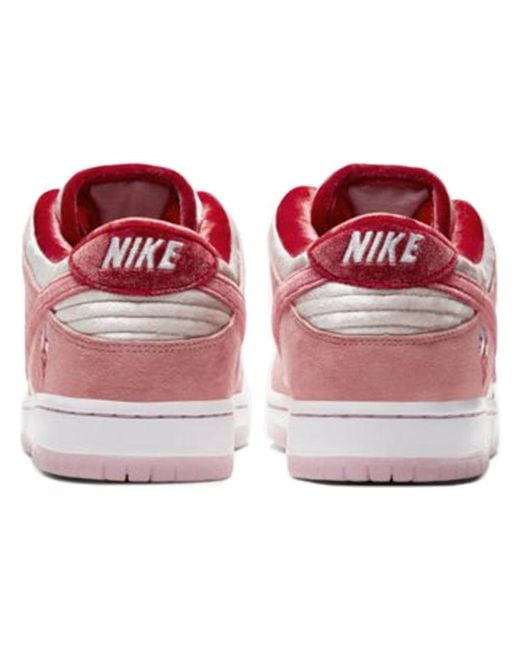 Nike Red X Strangelove Sb Dunk Low 'Valentine's Day' for men