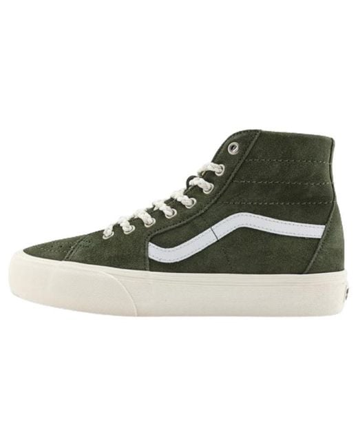 Vans Green Skate Sk8-Hi for men