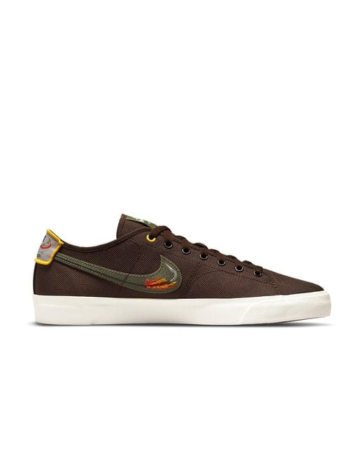 Nike Brown Daan Van Der Linden X Blazer Court Sb 'Baroque' for men