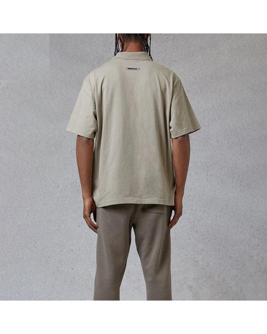 Fear Of God Natural Fw20 Logo Polo Shirt for men