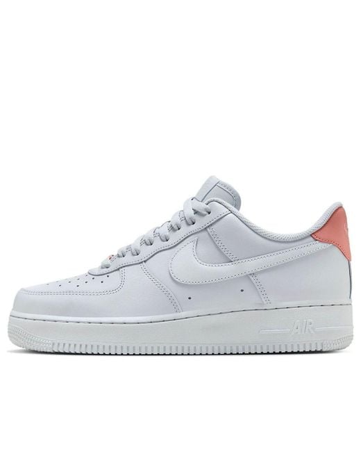 Nike White Air Force 1 Low '07 'Pure Platinum Stardust' for men