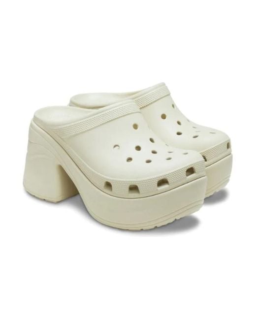 CROCSTM White Siren Clog 'Bone'