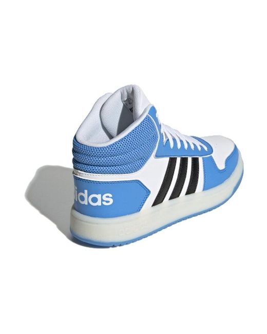 Adidas Blue (Wmns) Hoops 2.0 Mid