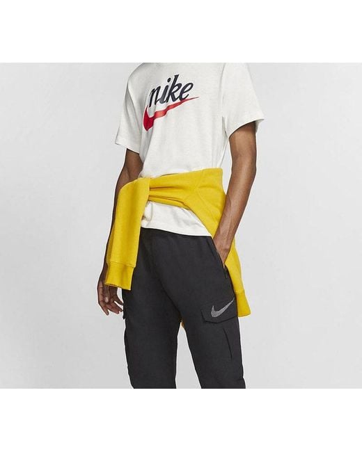 Nike White Sportswear Large Short Sleeve T-Shirt for men