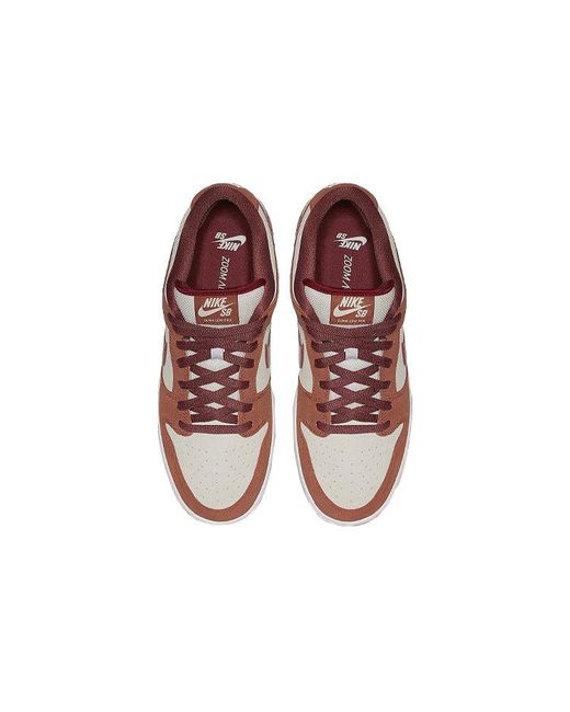 Nike Brown Sb Dunk Low Pro 'Dark Russet' for men