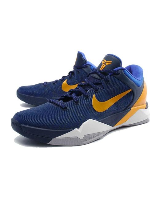 Nike Blue Zoom Kobe 7 System 'Obsidian' for men