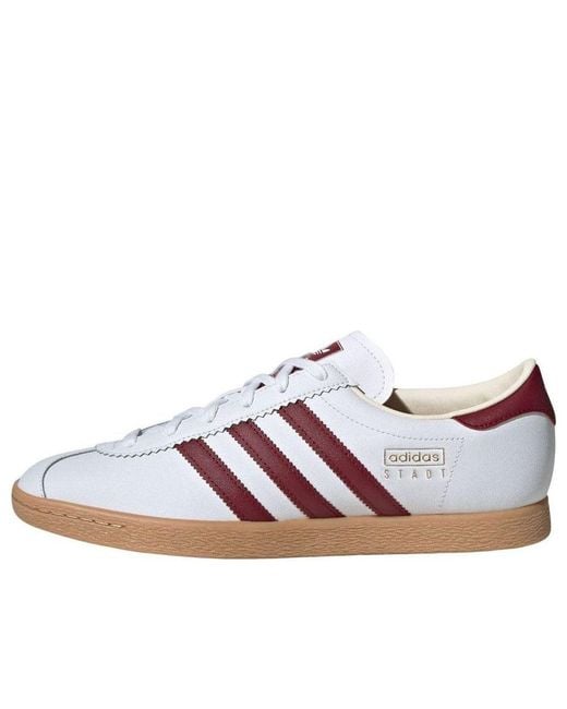 Adidas White Stadt Dark Gum' for men