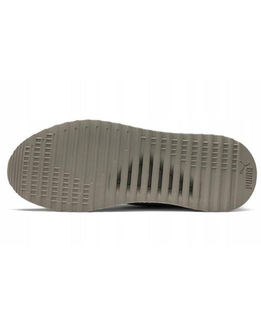PUMA Gray Pacer Next Net Low Top Running Shoes for men
