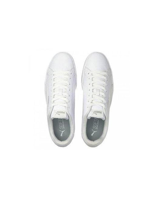 PUMA White Smash Vulc V3 Lo for men