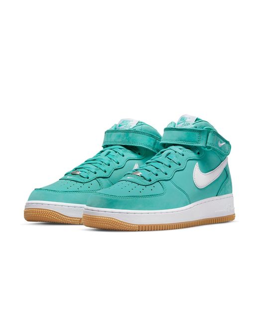 Nike Blue Air Force 1 Mid for men