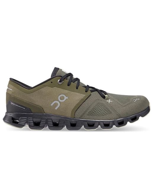 On Shoes Brown Cloud X 3 Reseda' for men
