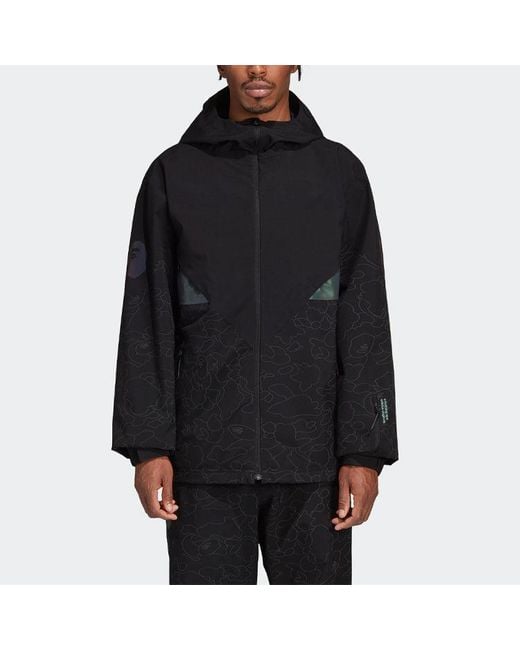 Adidas Black X A Bathing Ape Snow Jacket for men