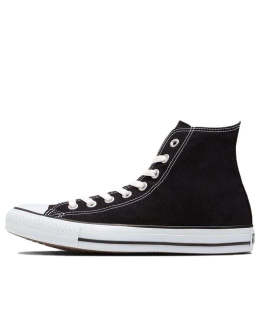 Converse Black Canvas All Star Hi for men