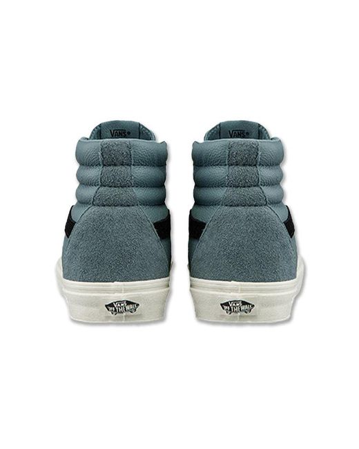 Vans Blue Sk8-Hi Retro Casual Skate Shoes