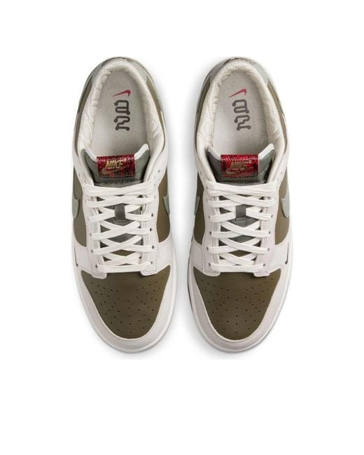 Nike Brown Dunk Low Retro Shoes for men