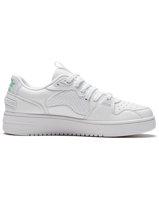 Li-ning White Classic Leisure Neon' for men